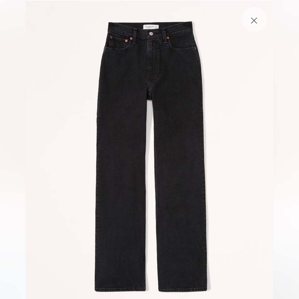 Abercrombie High Rise 90s Relaxed Jean